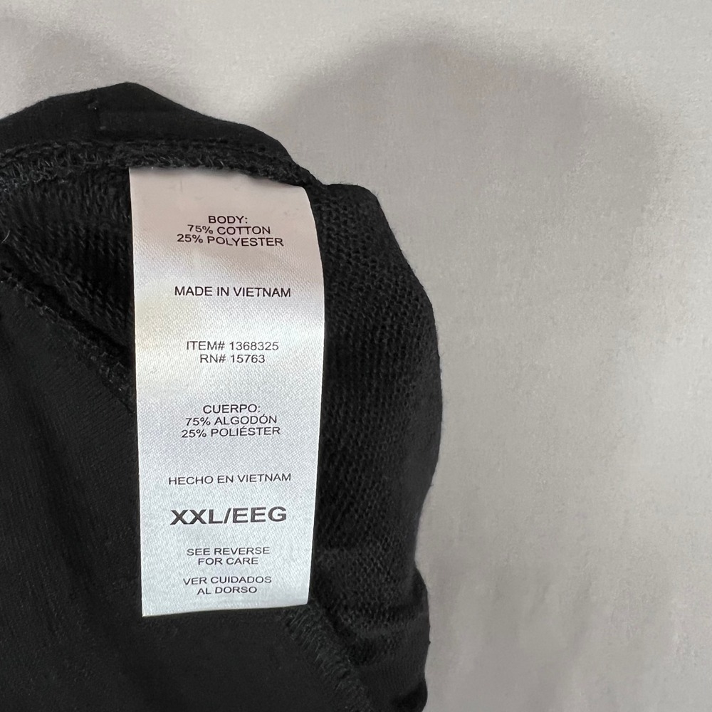 NEW Champion Shorts Mens Extra Extra Large (XXL) Black Jersey Drawstring Pockets - Picture 9 of 9